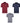 KAM Men's Drop Needle Jersey Polo with Dobby Print Size 2XL to 8XL