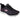 Skechers (GAR149301) Women's Flex Appeal 4.0 - Vivid Spirit Trainer in Black/Light Pink 3 to 8