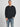 Jack & Jones Plus Size Men's Long Sleeve Classic Crew Neck Tee Shirt in Black Size US1XL-US6XL