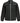 D555 WIMBLEDON Couture Stretch Zip Through Jacket For Men in Black, 2XL-6XL