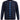 D555 GILLINGHAM Knitted Zip Through Cable Sweater For Men in Navy Marl, 2XL-8XL