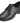 DB Mens Wide Fit (V) Lace Up Leather Shoes in Black Size 7