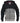 D555 Mens Big Size Full Zip Hoody With Piping Detail (Lamarsh)
