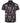 KAM Short Sleeve Floral Skull Print Shirt For Men in Black, 2XL-8XL