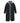 D555 WEBBER Sherpa Lined Showerproof Changing Robe For Men in Black, 2XL-6XL