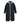 D555 WEBBER Sherpa Lined Showerproof Changing Robe For Men in Black, 2XL-6XL