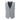 Skopes Jodrell Suit Waistcoat For Men in Silver, 34R-62R