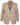 SCOTT Mens Big Size Stone Linen Blend Texture Jacket