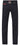 Duke Men's Plus Size Jeans Bedford Cord With Belt in Black Waist 40 to 60"