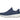 Skechers Slip On Sneaker Shoe For Men Edgeride Commissioner Slip-ins in Navy/Orange, 5.5-13