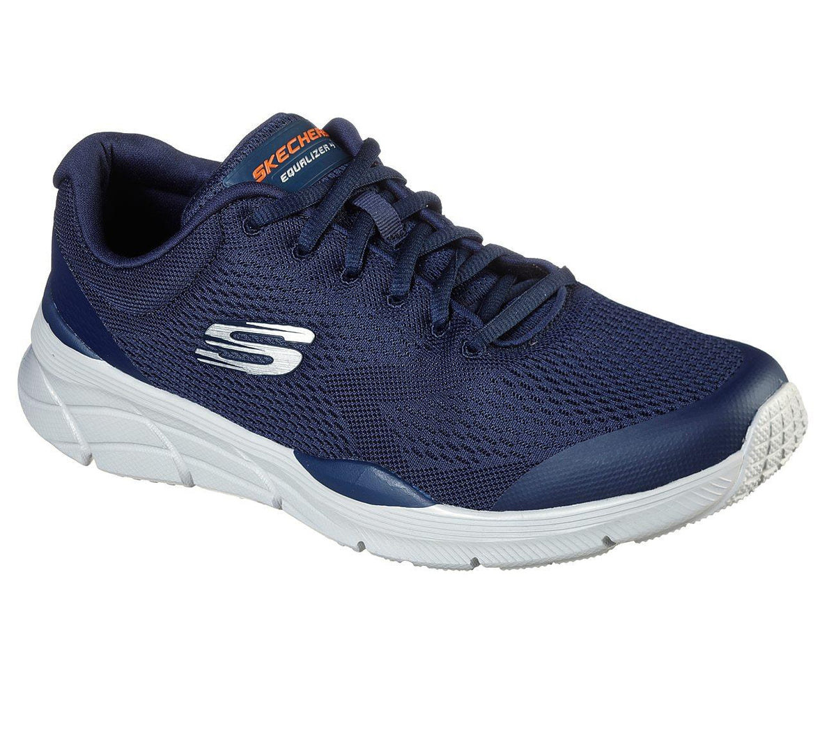 SKECHERS Men's Equalizer 4.0 - Generation Running/Walking Shoes in Navy - 8 / Navy