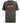 D555 CLYDEBANK Official ACDC Black Ice Printed Crew Neck T-Shirt For Men in Charcoal Marl, 2XL-10XL