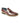 AZOR Mens Semi - Square Tuscany Slip On Shoes Burgundy UK 7 to UK 12